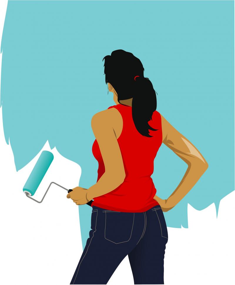 'Man, that girl can paint!'